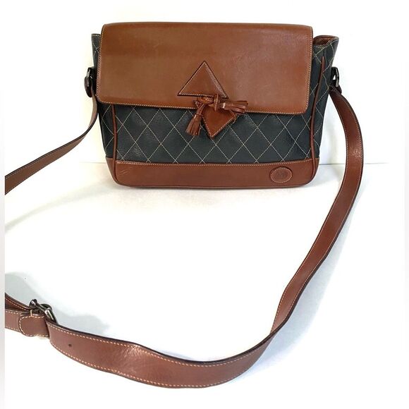 Gucci Authentic leather Vintage Shoulder Crossbody Bag retro - Picture 3 of 11